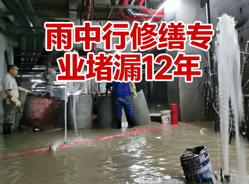 枣庄地下室防水堵漏案例